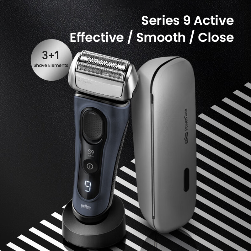 Men Grooming Products For Face - Alat Cukur Elektrik Braun S9 Active