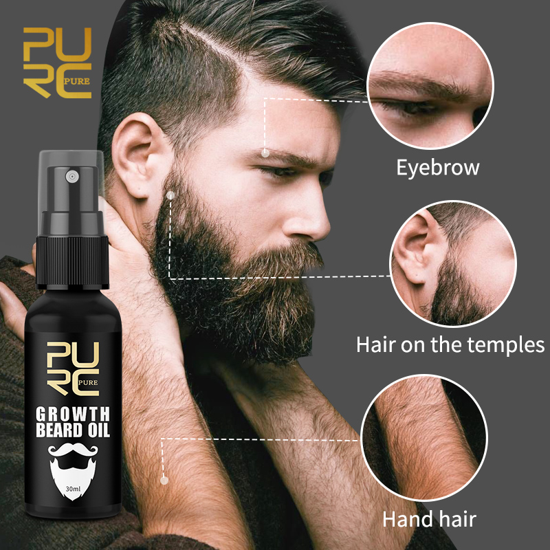 PURC minyak pertumbuhan jenggo - Mens Grooming Treatment ulasan dan harga