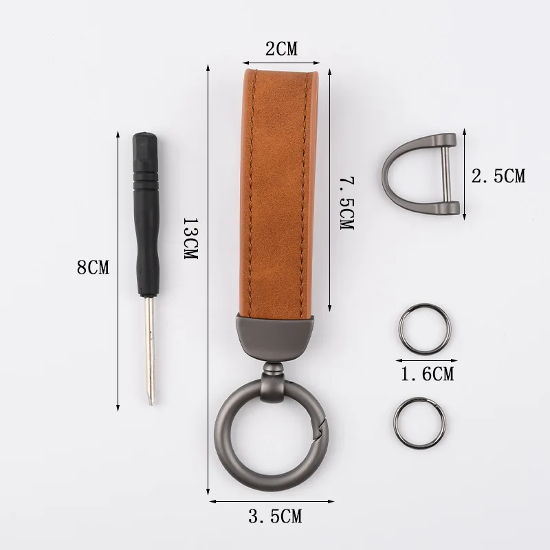 1 buah gantungan kunci kulit N - Men'S Grooming Company ulasan dan harga